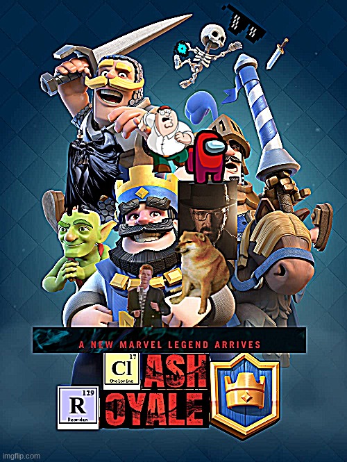 new clash update be wildin | image tagged in memes,clash royale,breaking bad,morbius,sharpen memes,video games | made w/ Imgflip meme maker