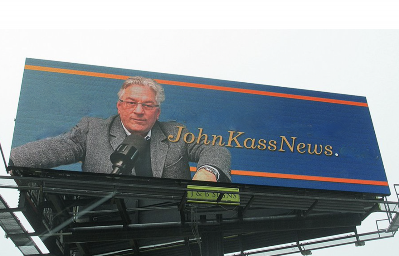 High Quality John Kass Billboard Blank Meme Template