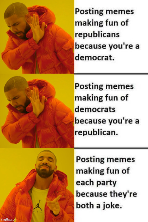 image tagged in memes,drake hotline bling,political meme | made w/ Imgflip meme maker