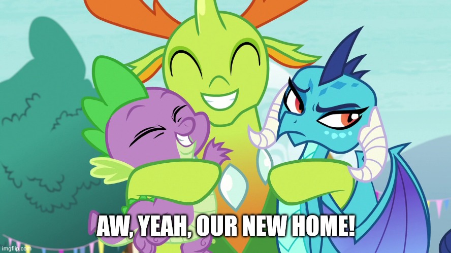 AW, YEAH, OUR NEW HOME! | made w/ Imgflip meme maker