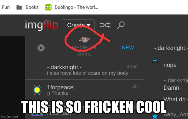 Memecat | THIS IS SO FRICKEN COOL | image tagged in meme | made w/ Imgflip meme maker