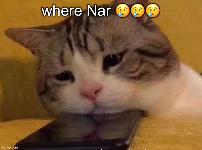 . | where Nar 😢😢😢 | made w/ Imgflip meme maker