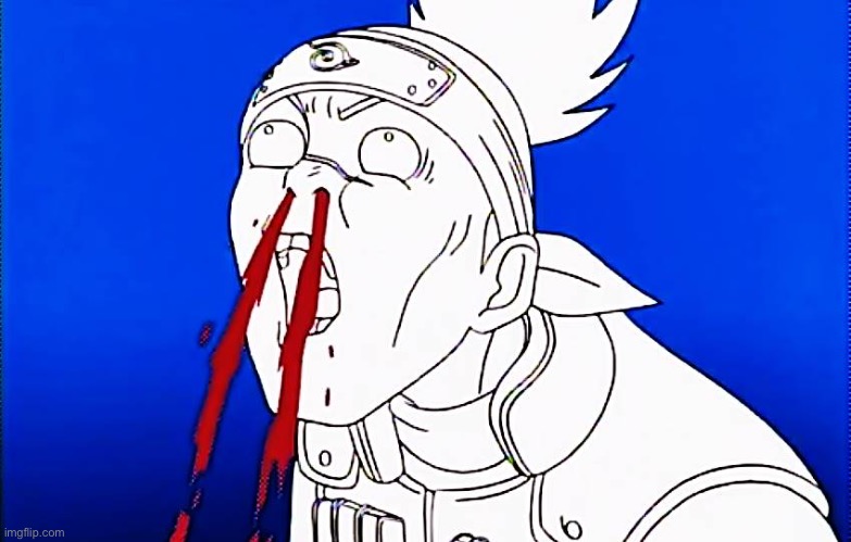 Surprised Nose bleed | image tagged in surprised nose bleed | made w/ Imgflip meme maker