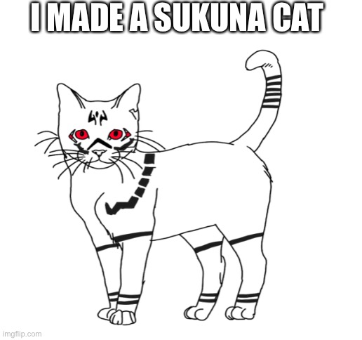 Sukuna cat - Imgflip