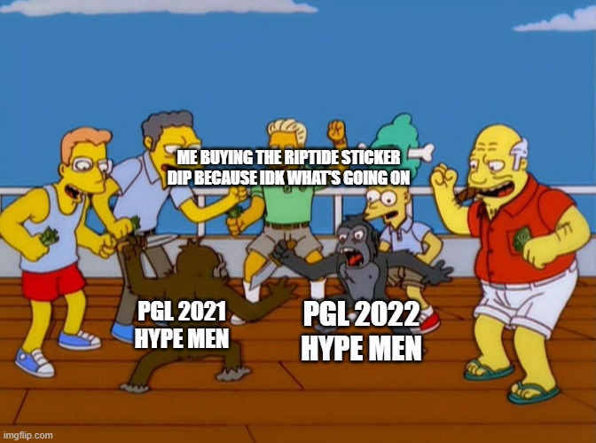 Simpsons Monkey Fight - Imgflip