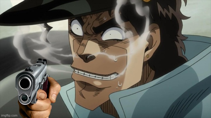 image tagged in jotaro | made w/ Imgflip meme maker