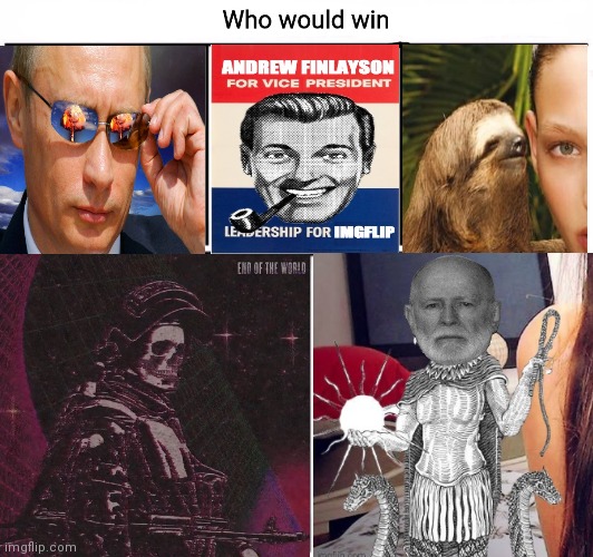 Tommy for president | image tagged in 3x who would win,memes,who would win,shitpost | made w/ Imgflip meme maker