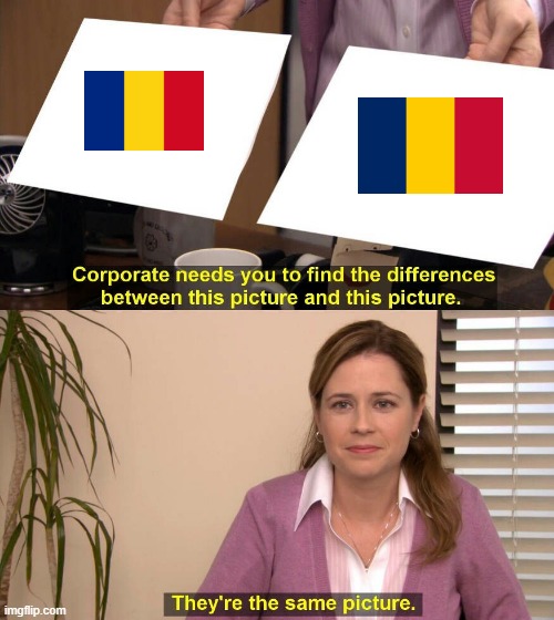 european african | image tagged in they are the same picture,romania,chad | made w/ Imgflip meme maker