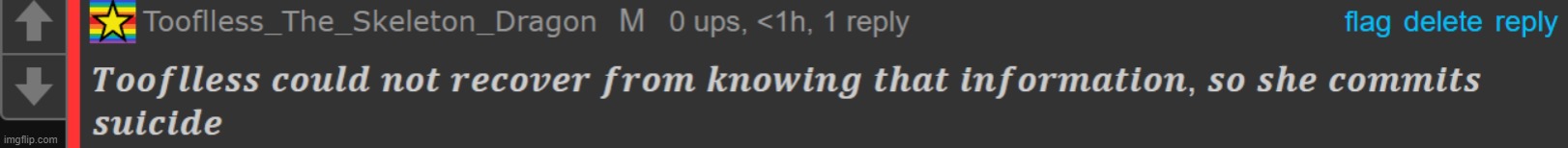 You know what I just realized? I made a mistake joining imgflip :) | image tagged in tooflless commits | made w/ Imgflip meme maker