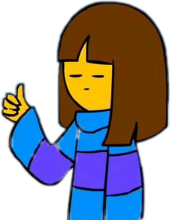 Thumbs up frisk Blank Meme Template