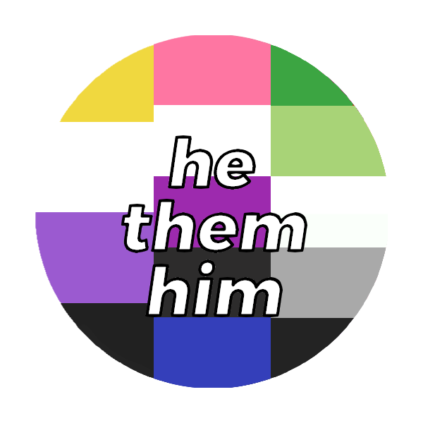 High Quality Pronouns Pin Blank Meme Template