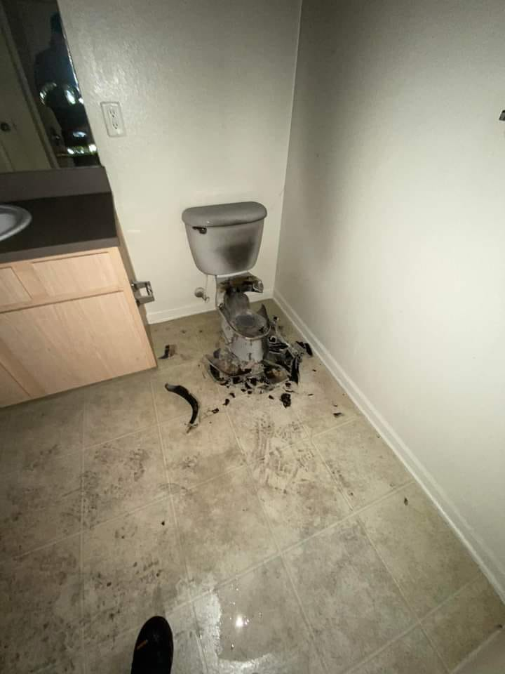 exploded toilet Blank Meme Template