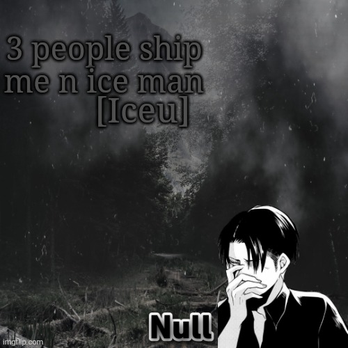 eMo gIrL | 3 people ship me n ice man; [Iceu] | image tagged in emo girl | made w/ Imgflip meme maker
