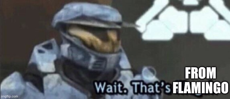 Wait that’s illegal | FROM FLAMINGO | image tagged in wait that s illegal | made w/ Imgflip meme maker