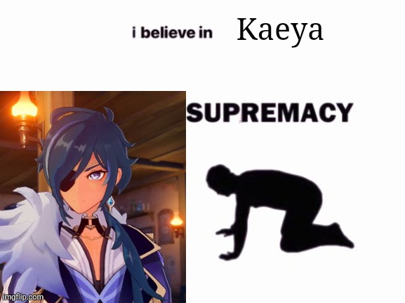 The brother in question | Kaeya | made w/ Imgflip meme maker
