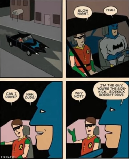 image tagged in comics,batman,robin,marvel comics | made w/ Imgflip meme maker