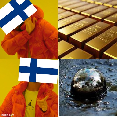 Finland be like | image tagged in finland | made w/ Imgflip meme maker