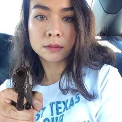 mitski holding gun Blank Meme Template