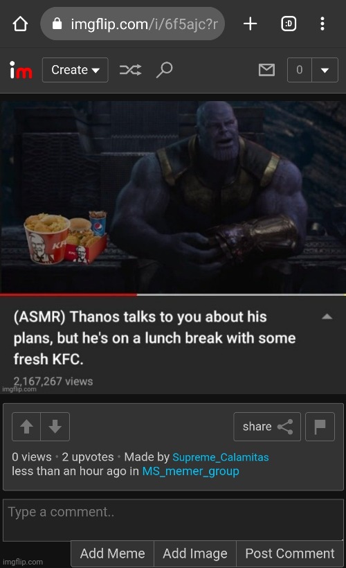 Made a MSMG meme | made w/ Imgflip meme maker