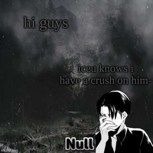 eMo gIrL | hi guys; iceu knows i have a crush on him- | image tagged in emo girl | made w/ Imgflip meme maker