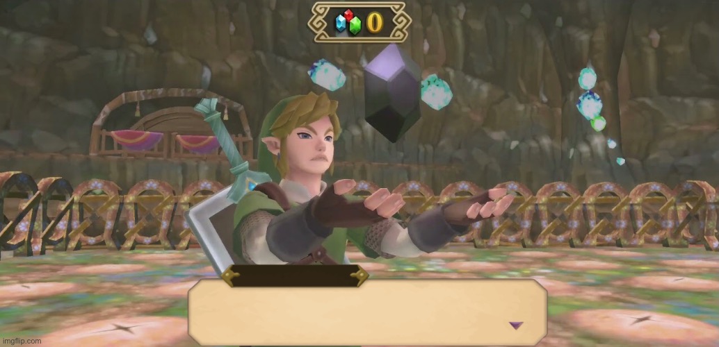 Annoyed Link Blank Meme Template