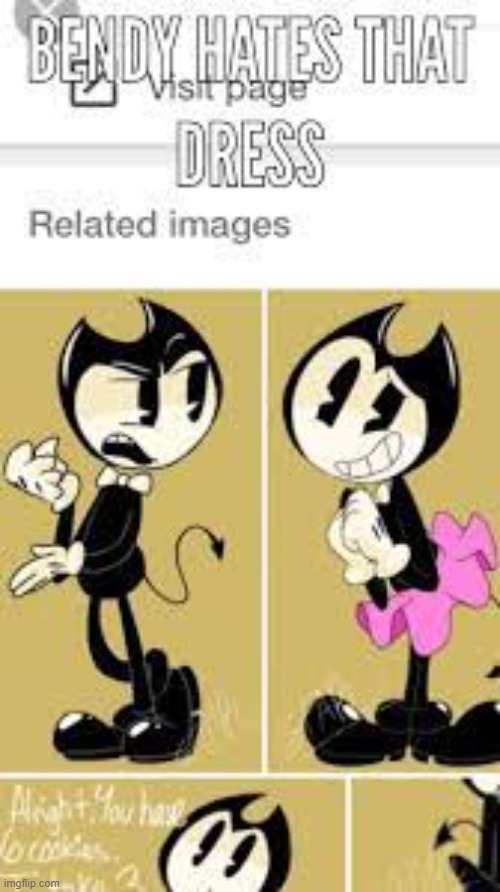 I did a weird thing to get to this point | image tagged in bendy and the ink machine,bendy,batim | made w/ Imgflip meme maker