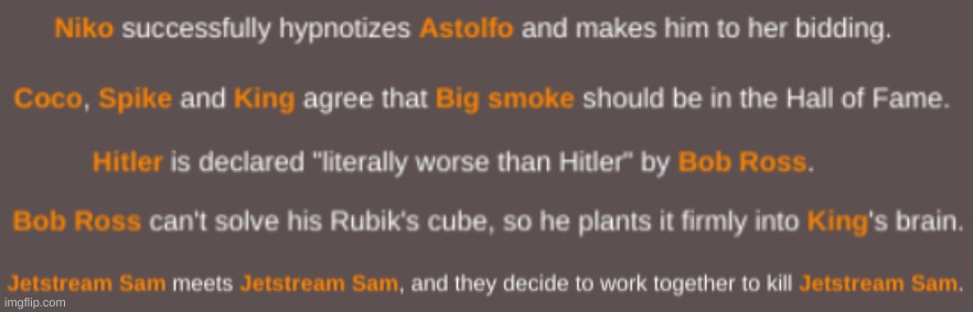 Some stuff from the hunger games thing I'm working on | made w/ Imgflip meme maker