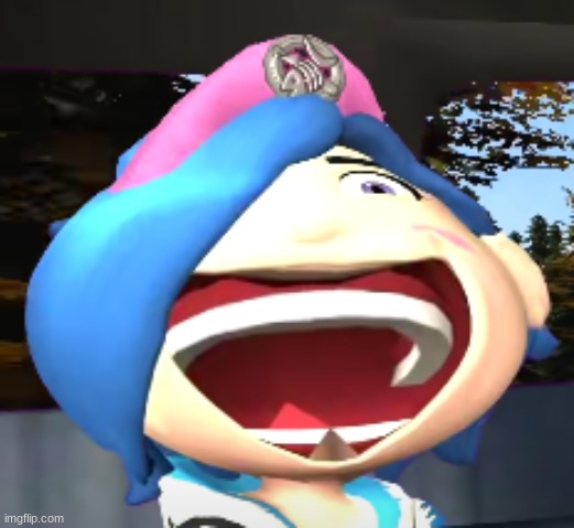 You know it´s cursed when you can see the gums | image tagged in cursed image,smg4 | made w/ Imgflip meme maker