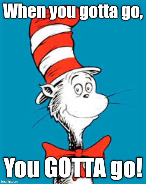 obiden - Shat in the Hat | When you gotta go, You GOTTA go! | image tagged in obiden - shat in the hat | made w/ Imgflip meme maker