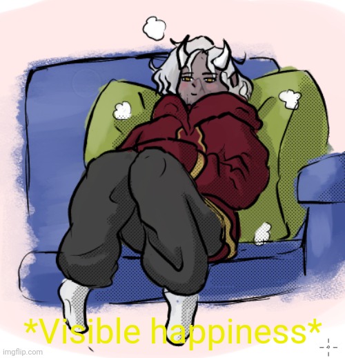 *Visible happiness* | made w/ Imgflip meme maker