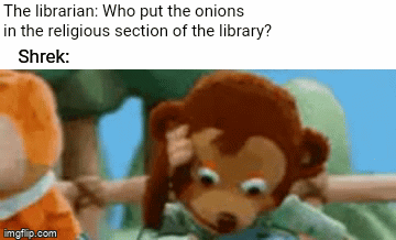 Shrek: onion as a religion - Imgflip