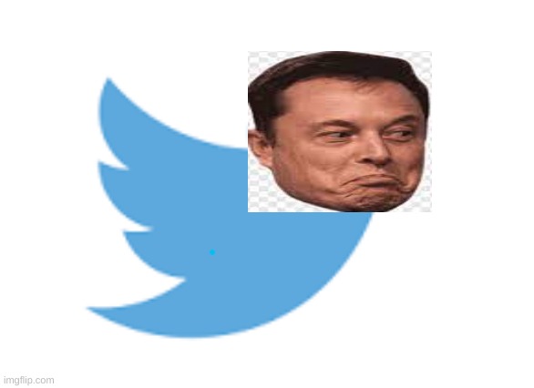 New Elon Musk Twitter logo | image tagged in memes,elon musk,twitter | made w/ Imgflip meme maker