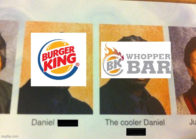 The Cooler Daniel | image tagged in the cooler daniel | made w/ Imgflip meme maker