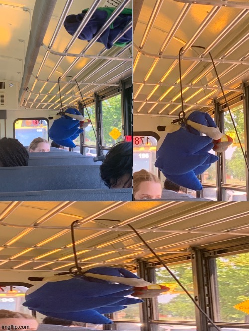 Kids in my bus hung sonic | image tagged in save,sonic | made w/ Imgflip meme maker