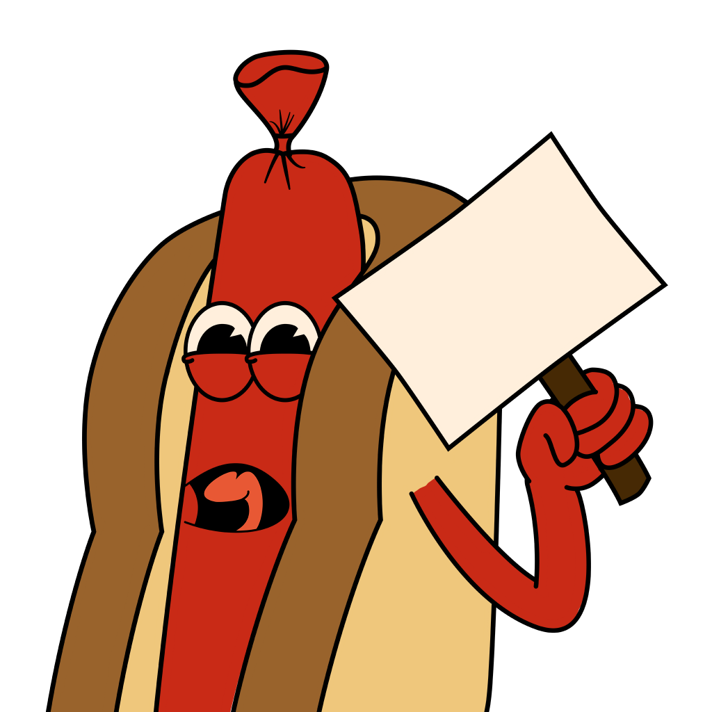 High Quality Breadaverse - Hotdog 2 Blank Meme Template