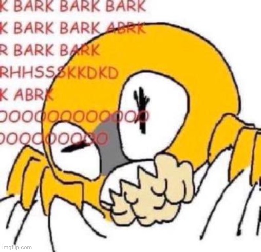 me when [insert something] | image tagged in cursed emoji bark | made w/ Imgflip meme maker