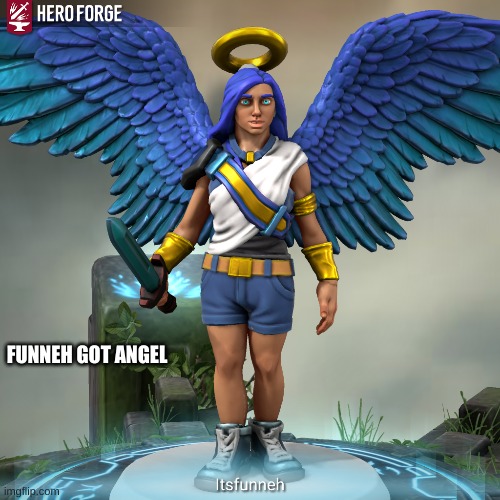 i chose the creacther and krew member with a spinner weal ( part 2 ) | FUNNEH GOT ANGEL | made w/ Imgflip meme maker