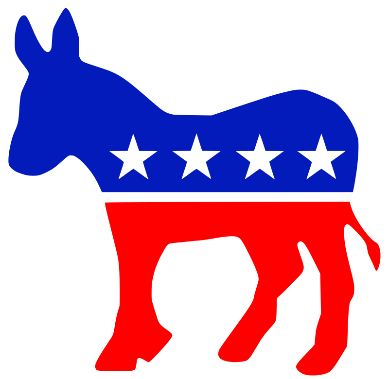 High Quality Democratic Party logo Blank Meme Template
