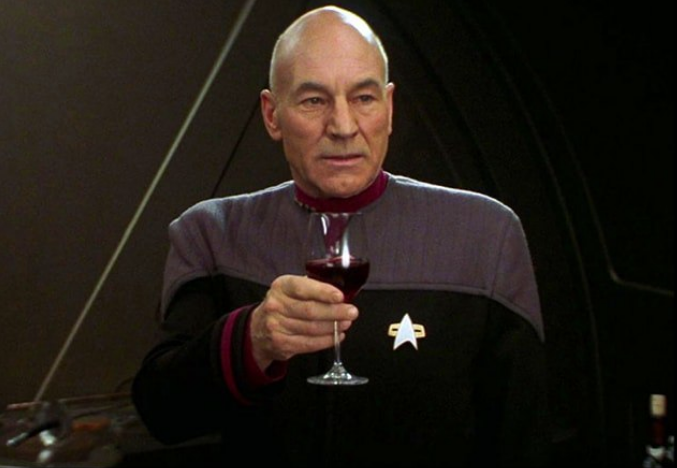 High Quality Captain Jean-Luc Picard's greatest speech Blank Meme Template