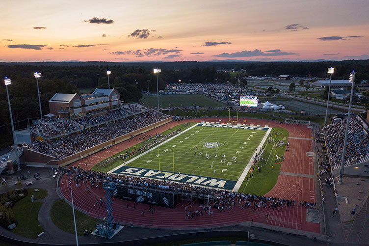 High Quality Wildcat Stadium (University of New Hampshire) Blank Meme Template