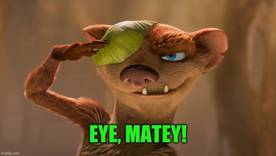 EYE, MATEY! | made w/ Imgflip meme maker