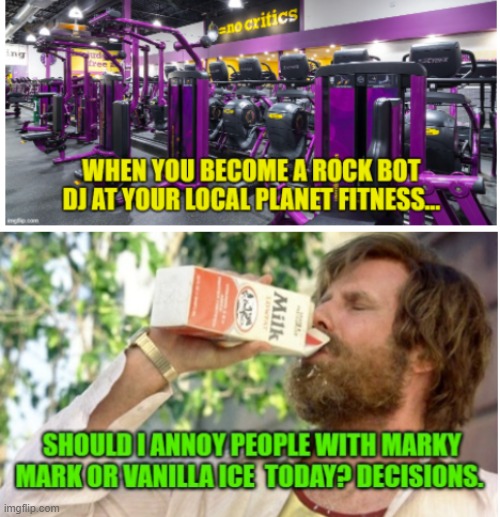 planetfitnessrockbot | image tagged in planetfitnessrockbot | made w/ Imgflip meme maker