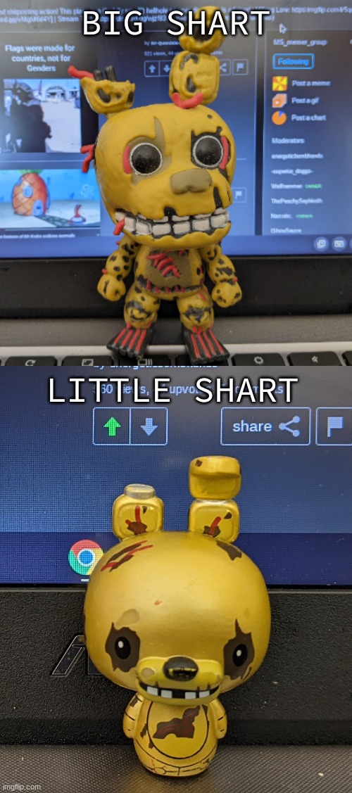 BIG SHART; LITTLE SHART | made w/ Imgflip meme maker