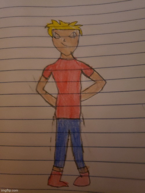 Drew myself and used Legend's basic frame idea | made w/ Imgflip meme maker