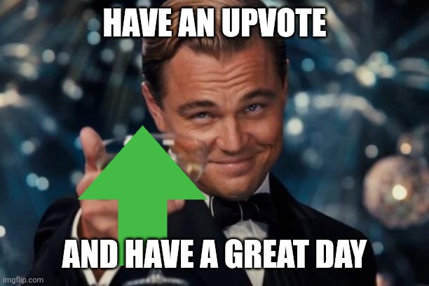 Have a nice day | HAVE AN UPVOTE; AND HAVE A GREAT DAY | image tagged in memes,funny | made w/ Imgflip meme maker