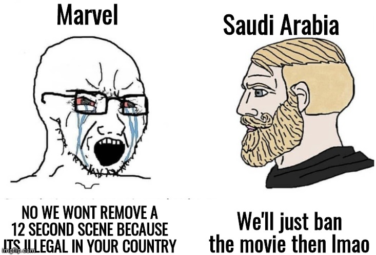 Saudi Chad Meme Generator - Imgflip