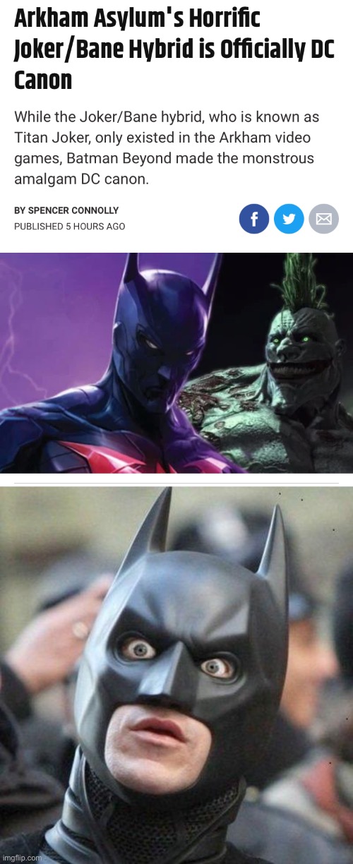 Arkham Players: I see this as an absolute win! | image tagged in victory,shocked batman | made w/ Imgflip meme maker