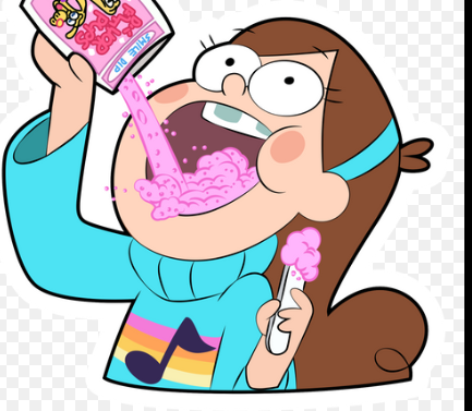 High Quality mabel goes cray cray Blank Meme Template