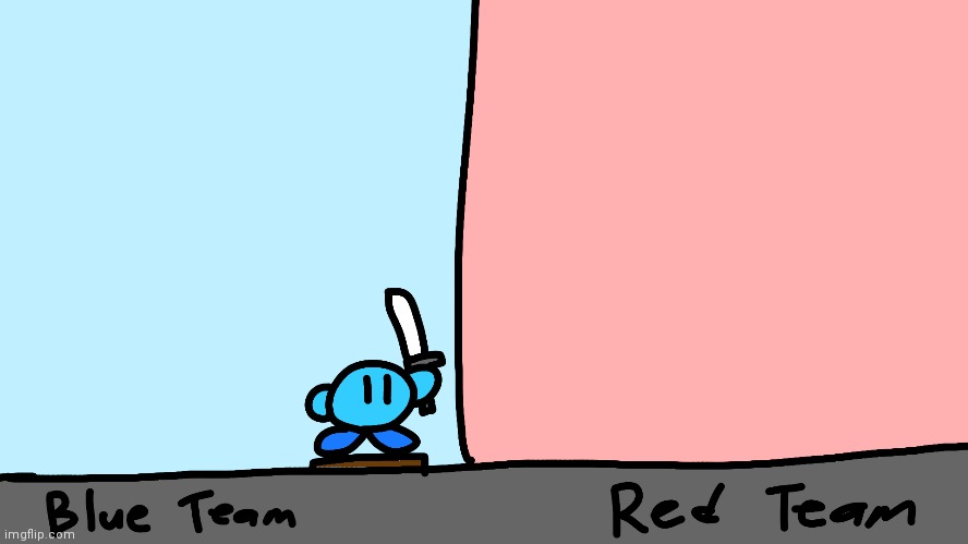 repost and add ur oc in red or blue team :D | image tagged in war,red,blue | made w/ Imgflip meme maker