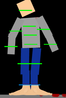 ragdoll with realistic feet Blank Meme Template